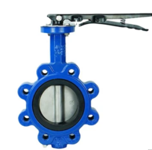 Pn10 Pn16 Ductile Iron Lug Type Butterfly Valve