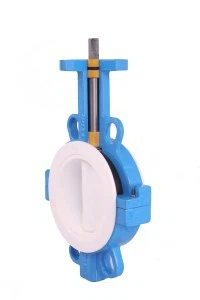 PTFE Lined High Performance Wafer Butterfly Valve