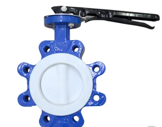 Electric Actuator Lug Type Rubber Seal Butterfly Valve CE