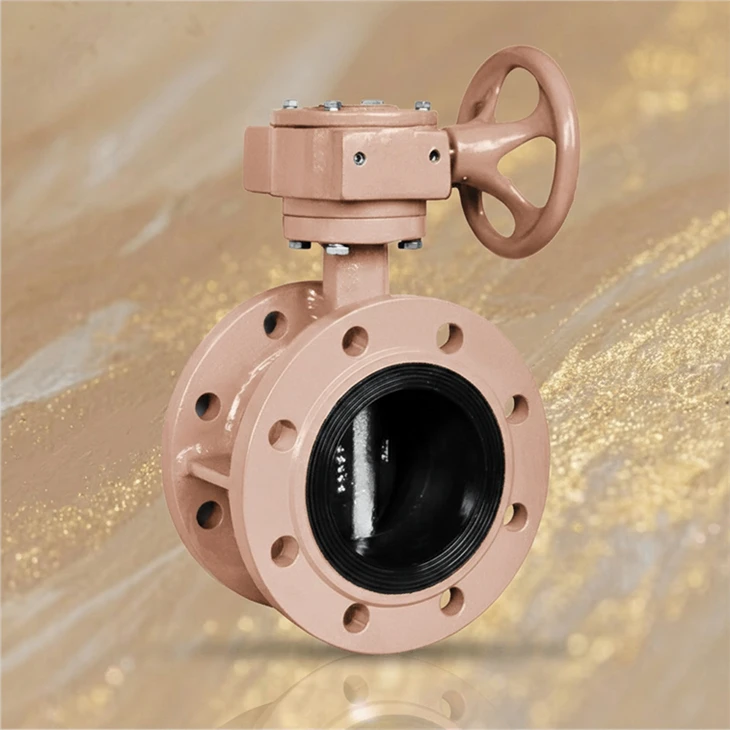 Double Flanged Butterfly Valves factory